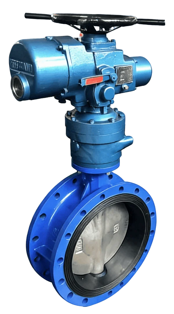 Electric Flanged Butterfly Valve 1