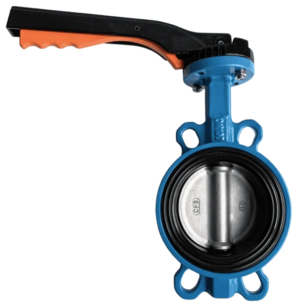Soft Back Seat Wafer Butterfly Valve 1