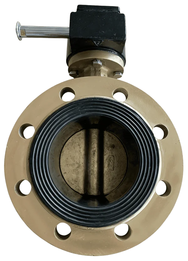 Aluminum Bronze Marine Flanged Butterfly Valve