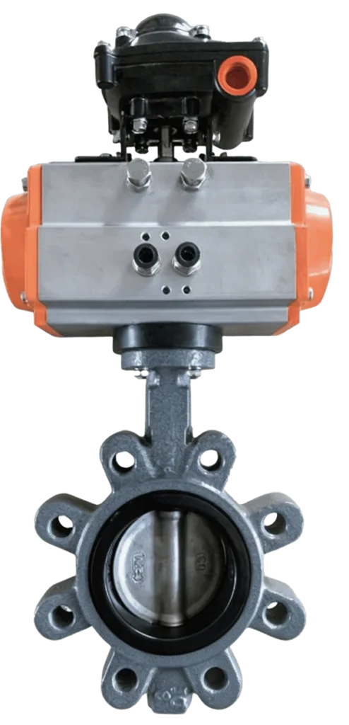 Пневматический судовой ушковый дисковый затвор дроссельный клапан промышленный клапан